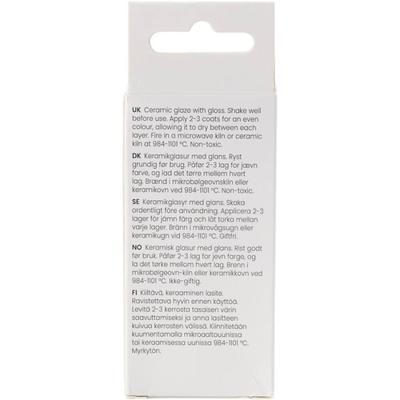 Creativ Company Keramiek glazuur, 984-1101 °c, dekkend, cad yellow, 60 ml/ 1 fles Creativ Company Keramiek glazuur, 984-1101 °c, dekkend, cad yellow, 60 ml/ 1 fles