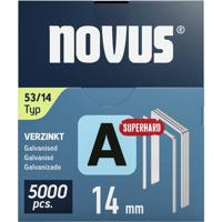 Novus Tools 042-0764 Nieten met fijn draad Type 53 5000 stuk(s) Afm. (l x b) 14 mm x 11.3 mm - thumbnail