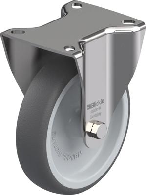 Blickle BX-PATH 125G Bokwiel Wieldiameter: 125 mm Draagvermogen (max.): 250 kg 1 stuk(s)