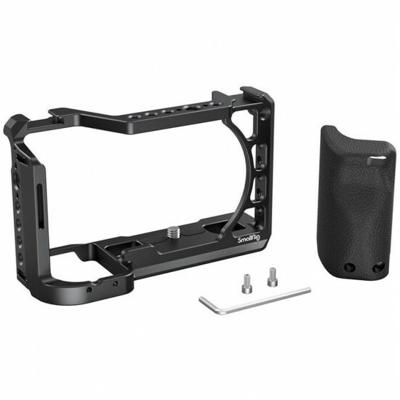 SmallRig 3164 Cage met Siliconen Handgreep voor Sony A6100/A6300/A6400