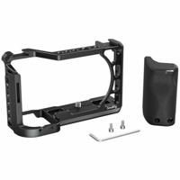 SmallRig 3164 Cage met Siliconen Handgreep voor Sony A6100/A6300/A6400 - thumbnail