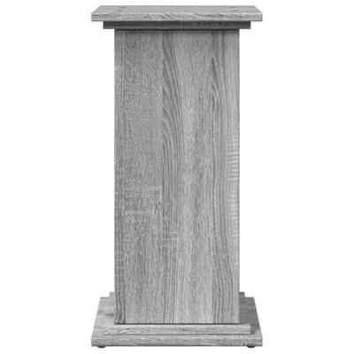 VidaXL Sokkel met opbergruimte 31x30x60 cm bewerkt hout grijs sonoma - thumbnail