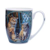 Lisa Parker Purrlock Holmes Kat Porselein Mok - thumbnail