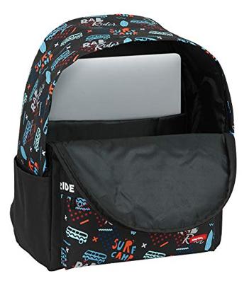 Surf Camp Laptop Rugzak - 40 x 31 x 16 cm - Polyester