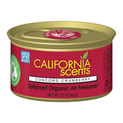 California Scents luchtverfrisser Concord Cranberries 42 g California Scents luchtverfrisser Concord Cranberries 42 g