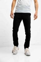 AB Lifestyle Casual Rib Broek Heren Zwart - Maat S - Kleur: Zwart | Soccerfanshop - thumbnail