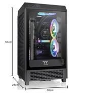 Thermaltake The Tower 200 Mini Tower Zwart - thumbnail