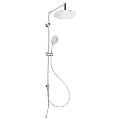 Differnz Topline doucheset met grote stortdouche en losse handdouche ABS 20 x 20 x 105 cm chroom