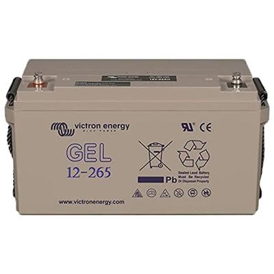Victron Energy Gel Deep-Cycle Loodaccu 12 V 265 Ah Loodgel (b x h x d) 520 x 233 x 268 mm M8-schroefaansluiting Onderhoudsvrij, Geringe zelfontlading Victron Energy Gel Deep-Cycle Loodaccu 12 V 265 Ah Loodgel (b x h x d) 520 x 233 x 268 mm M8-schroefaansluiting Onderhoudsvrij, Geringe zelfontlading