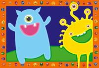 Ravensburger creart silly monsters - thumbnail