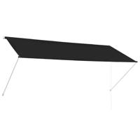 Luifel uittrekbaar 300x150 cm antraciet - thumbnail
