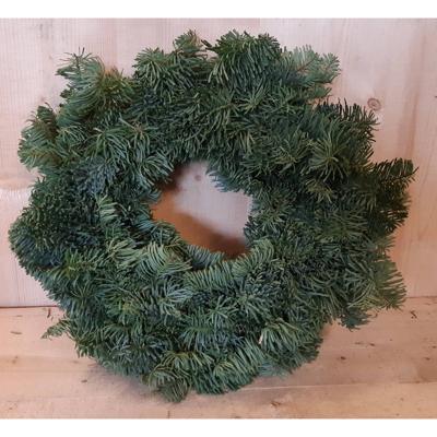 Kerstkrans Nobilis Klein circa dia. 30 cm Kerstgroen Warentuin Natuurlijk - Warentuin natuurlijk