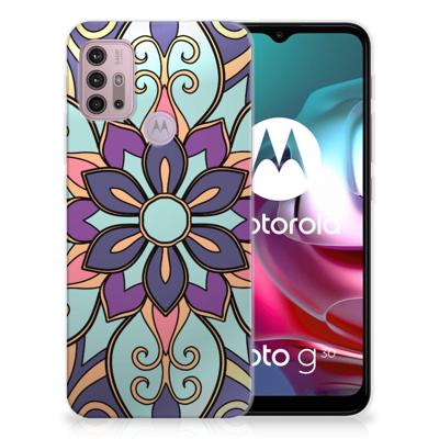 Motorola Moto G30 | G10 | TPU Case | Purple Flower Motorola Moto G30 | G10 | TPU Case | Purple Flower