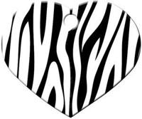 Naamplaatje Imarc Heart Zwart - thumbnail