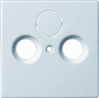 Busch-Jaeger centraalplaat 1743-84 studiowit - thumbnail