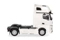 Herpa 317948 H0 Vrachtwagen Mercedes Benz Actros L Gigaspace Solotrekmachine 2-assige, wit - thumbnail