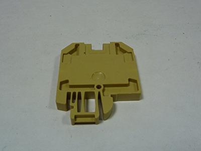 Weidmüller 0128360000 Doorgangsserieklem Schroeven Beige, Geel 100 stuk(s)