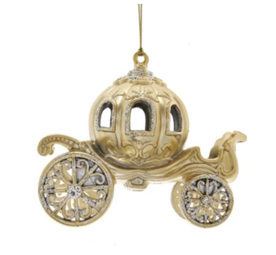 Ornament pvc koets h13 cm Kurt S. Adler - Kurt s adler