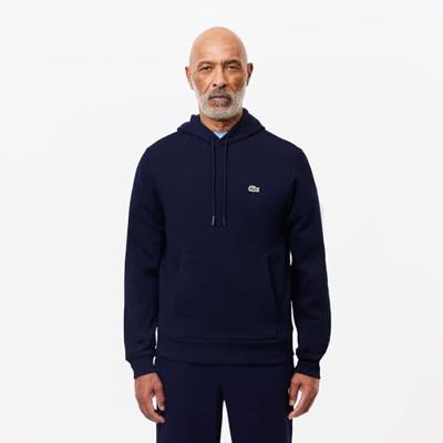 Lacoste Hooded Trainingspak Heren Donkerblauw - Maat M - Kleur: Donkerblauw | Soccerfanshop
