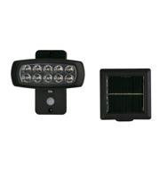 Searchlight WandlampSolar met los zonnepaneeltje - 67423BK-PIR - thumbnail