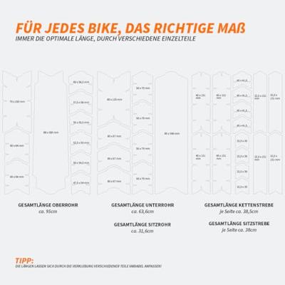 Unleazhed Unscratch Frame Protection Film - Serfaus Fiss Ladis Black Matt