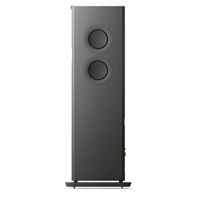 KEF LS60 Wireless vloerstaande speakers - Titanium grijs