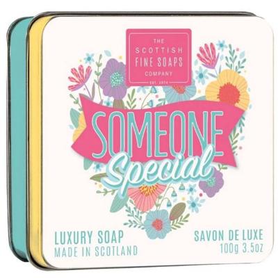 Scottish Fine Soaps Soap in a Tin Sweet Hearts Someone Special 100gr Scottish Fine Soaps Soap in a Tin Sweet Hearts Someone Special 100gr