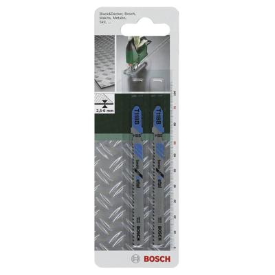 Bosch Accessories 2609256730 Decoupeerzaagblad HSS, T 118 B 2 stuk(s) Bosch Accessories 2609256730 Decoupeerzaagblad HSS, T 118 B 2 stuk(s)