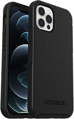 Otterbox Symmetry Backcover Apple iPhone 12, iPhone 12 Pro Zwart MagSafe compatible, Stootbestendig Otterbox Symmetry Backcover Apple iPhone 12, iPhone 12 Pro Zwart MagSafe compatible, Stootbestendig