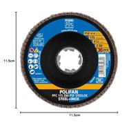 PFERD TOOLS 67668116 Lamellenschijf Diameter 115 mm 10 stuk(s) - thumbnail
