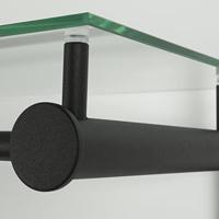 Wandkapstok Bart-3 Zwart - thumbnail