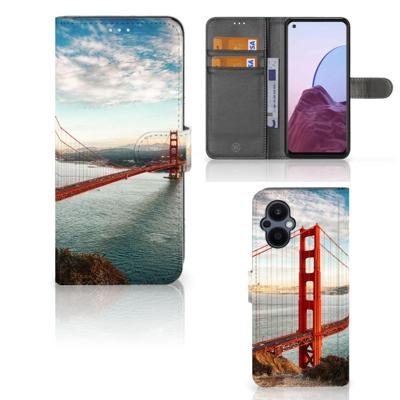 OPPO Reno 8 Lite | OnePlus Nord N20 | Flip Cover | Golden Gate Bridge