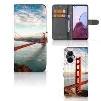 OPPO Reno 8 Lite | OnePlus Nord N20 | Flip Cover | Golden Gate Bridge - thumbnail