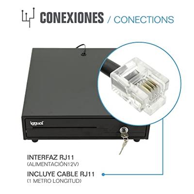 Kassa lade iggual IGG316368 Zwart Multicolour