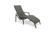 Tierra Outdoor ligbed wave charcoal - thumbnail