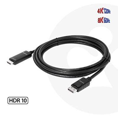 club3D CAC-1087 DisplayPort-kabel DisplayPort / HDMI Aansluitkabel DisplayPort-stekker, HDMI-A-stekker 3.00 m Zwart club3D CAC-1087 DisplayPort-kabel DisplayPort / HDMI Aansluitkabel DisplayPort-stekker, HDMI-A-stekker 3.00 m Zwart