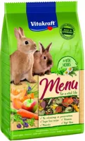 Vitakraft Menu Vital dwergkonijnenvoer 1kg - thumbnail