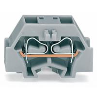 WAGO 260-331 Aderklem 8 mm Spanveer Toewijzing: L Grijs 1 stuk(s) - thumbnail