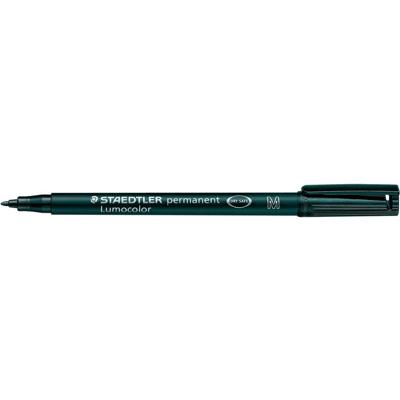 Staedtler Lumocolor 317, OHP-marker, permanent, 1,0 mm, zwart Staedtler Lumocolor 317, OHP-marker, permanent, 1,0 mm, zwart