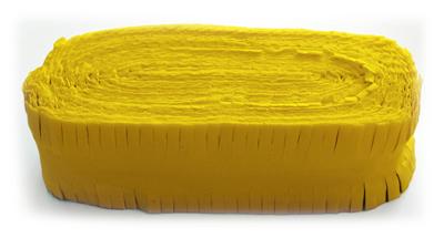 Gele Crepe Papier Slinger - 24 meter