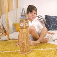 3D Puzzel - Big Ben - Constructiespel - EXPLORA - 44 stukjes - Vanaf 5 jaar - thumbnail