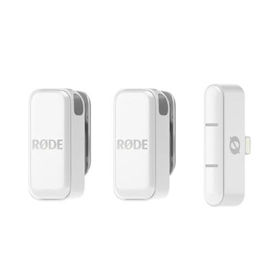 RØDE Wireless Micro Lightning White draadloze dasspeld microfoon - thumbnail