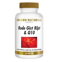 Golden Naturals Rode Gist Rijst & Q10 120Tabletten - thumbnail