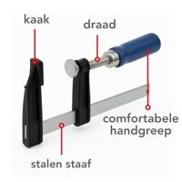 Lijmtang 250 mm x 50 mm Velleman - Velleman - thumbnail