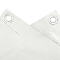 Tuinscherm 500x75 cm PVC wit - thumbnail