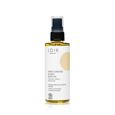 Joik Organics Sweet orange & mint body oil vegan 100 Milliliter
