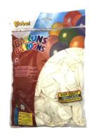 Globos Ballonnen wit (nr.12/100 stuks in zak) - thumbnail