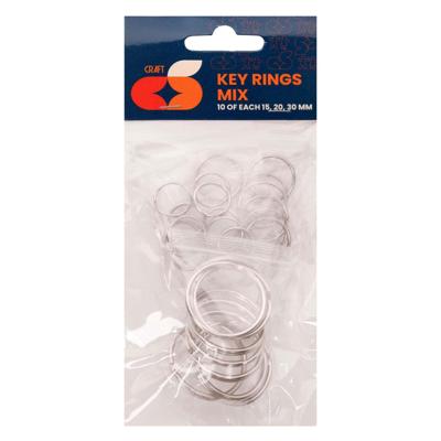 Colorations - sleutelhanger assortiment, 30st.