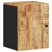 Badkamerwandkast 38x33x48 cm massief mangohout - thumbnail