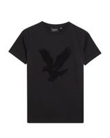 Lyle & Scott winter t-shirt jongens - zwart - thumbnail